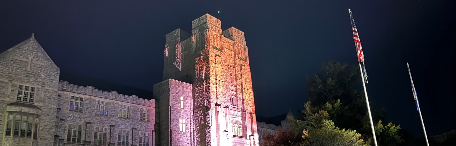 Virginia Tech campus banner